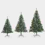 Albero di Natale artificiale di 180 cm con ghirlanda leggera e supporto inclusi Photo6