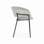 Set aus 2 Stühlen - Ebba - aus grauem Samt, 59 x 55 x 73,5cm Photo5