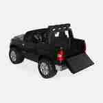 TOYOTA Tundra 4x4 zwart, elektrische auto 12V, 2 plaatsen, voor kinderen met autoradio en afstandsbediening Photo3