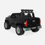 TOYOTA Tundra 4x4 zwart, elektrische auto 12V, 2 plaatsen, voor kinderen met autoradio en afstandsbediening Photo2