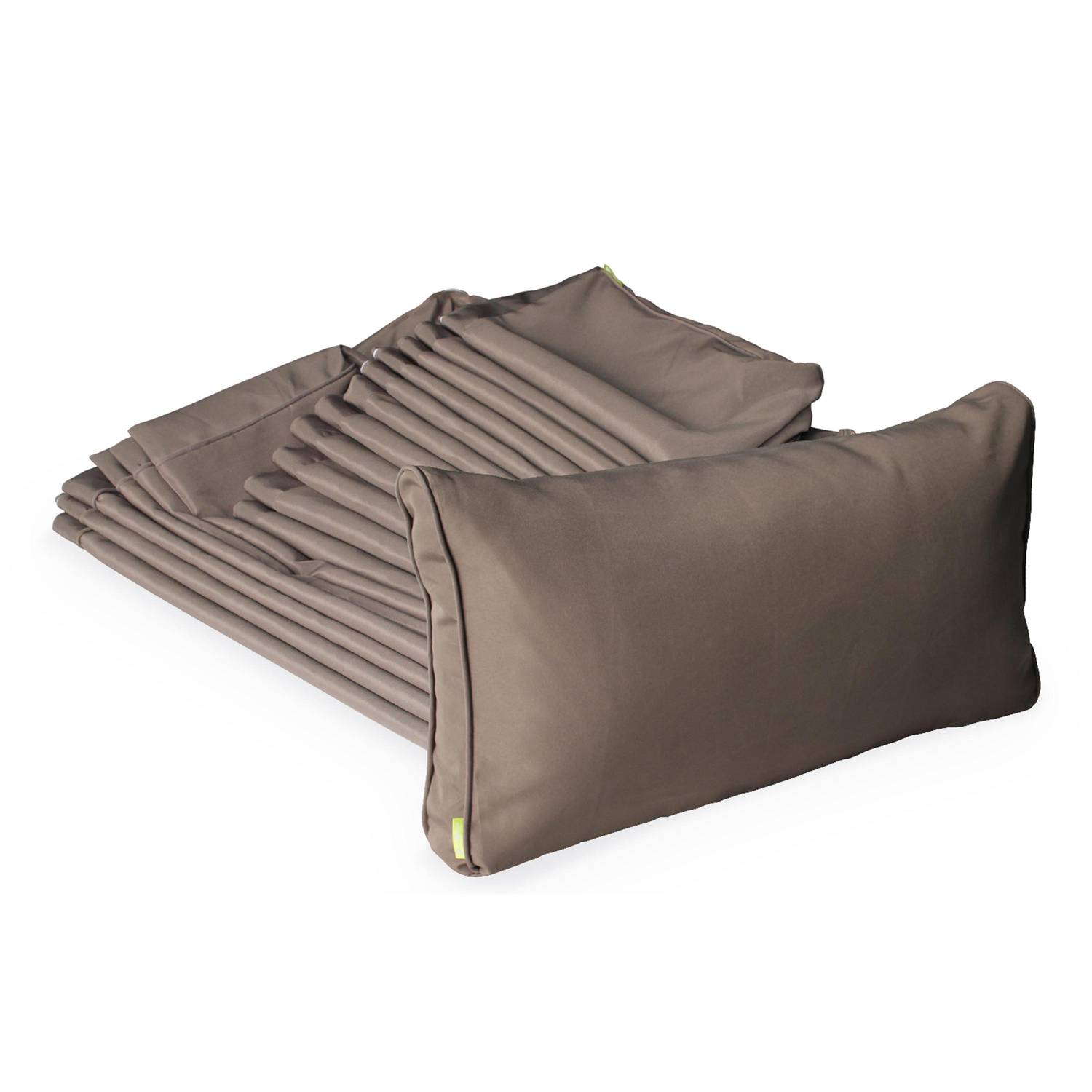 Complete set of cushion covers - Venezia - Beige-Brown Photo1