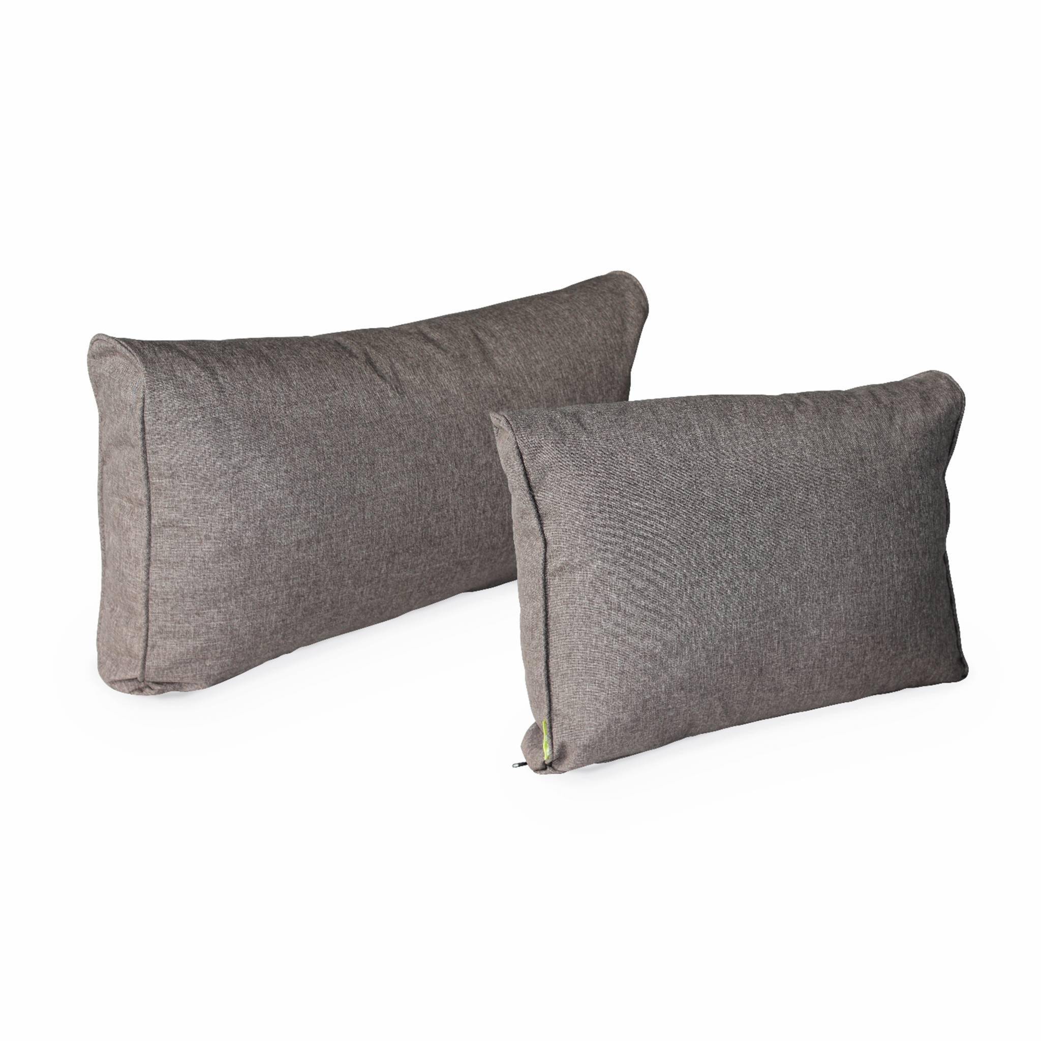 Complete set of cushion covers - Napoli - Heather Grey Photo2