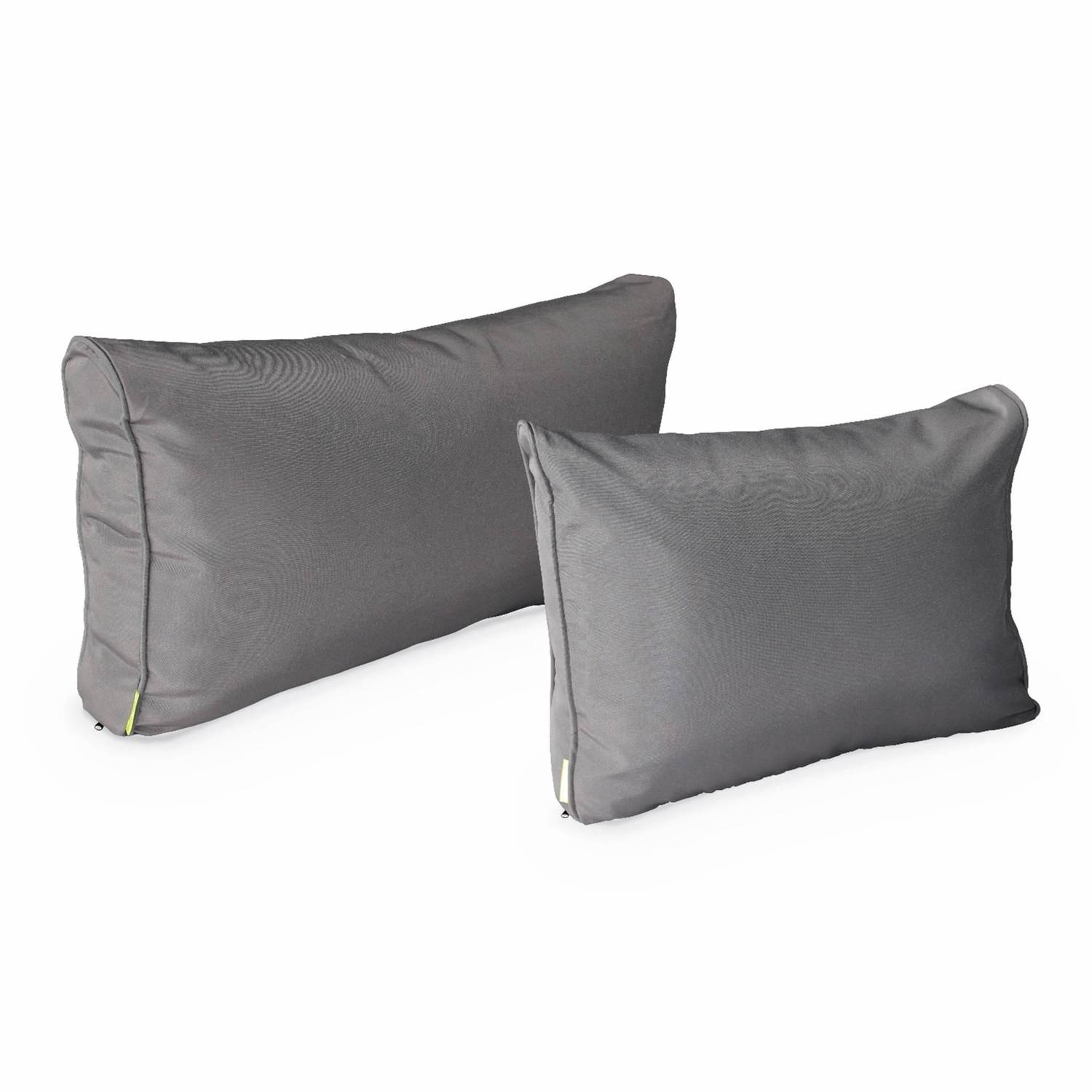 Complete set of cushion covers - Napoli - Grey Photo3
