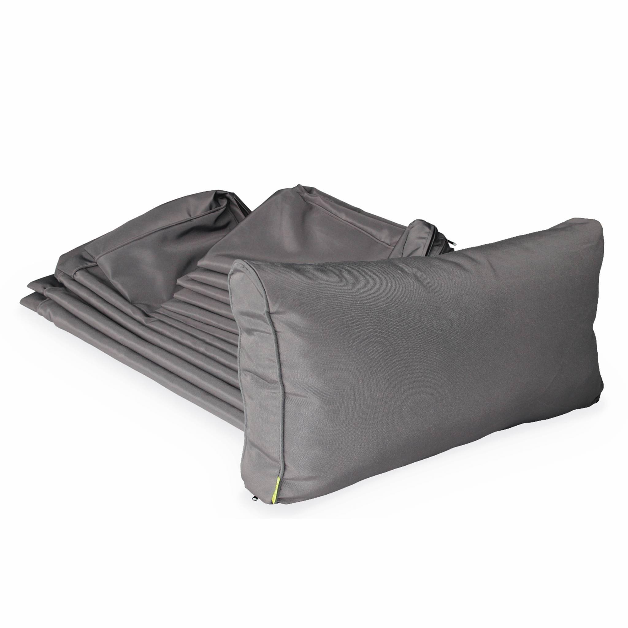 Complete set of cushion covers - Napoli - Grey,sweeek,Photo1