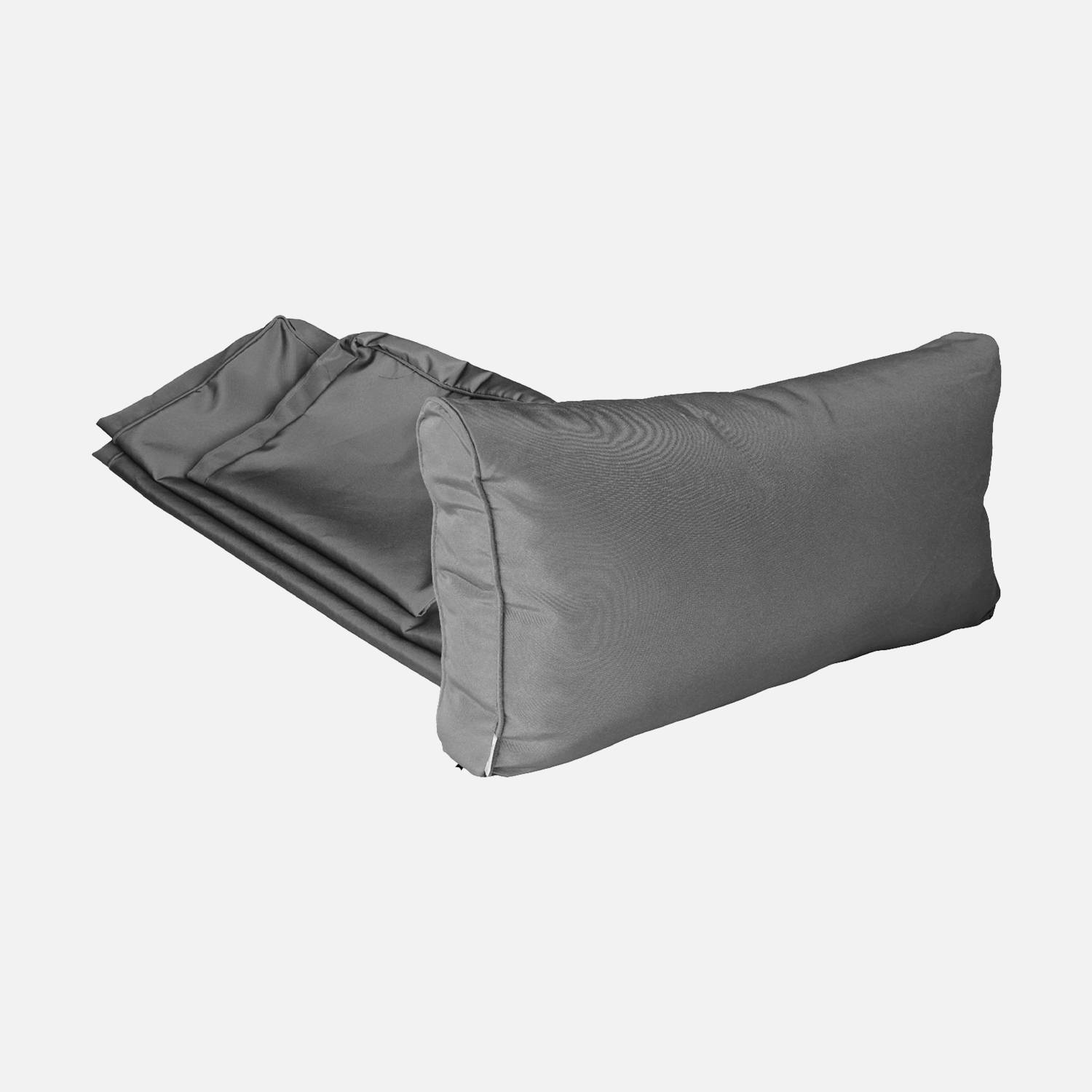 Complete set of cushion covers - Grey | sweeek