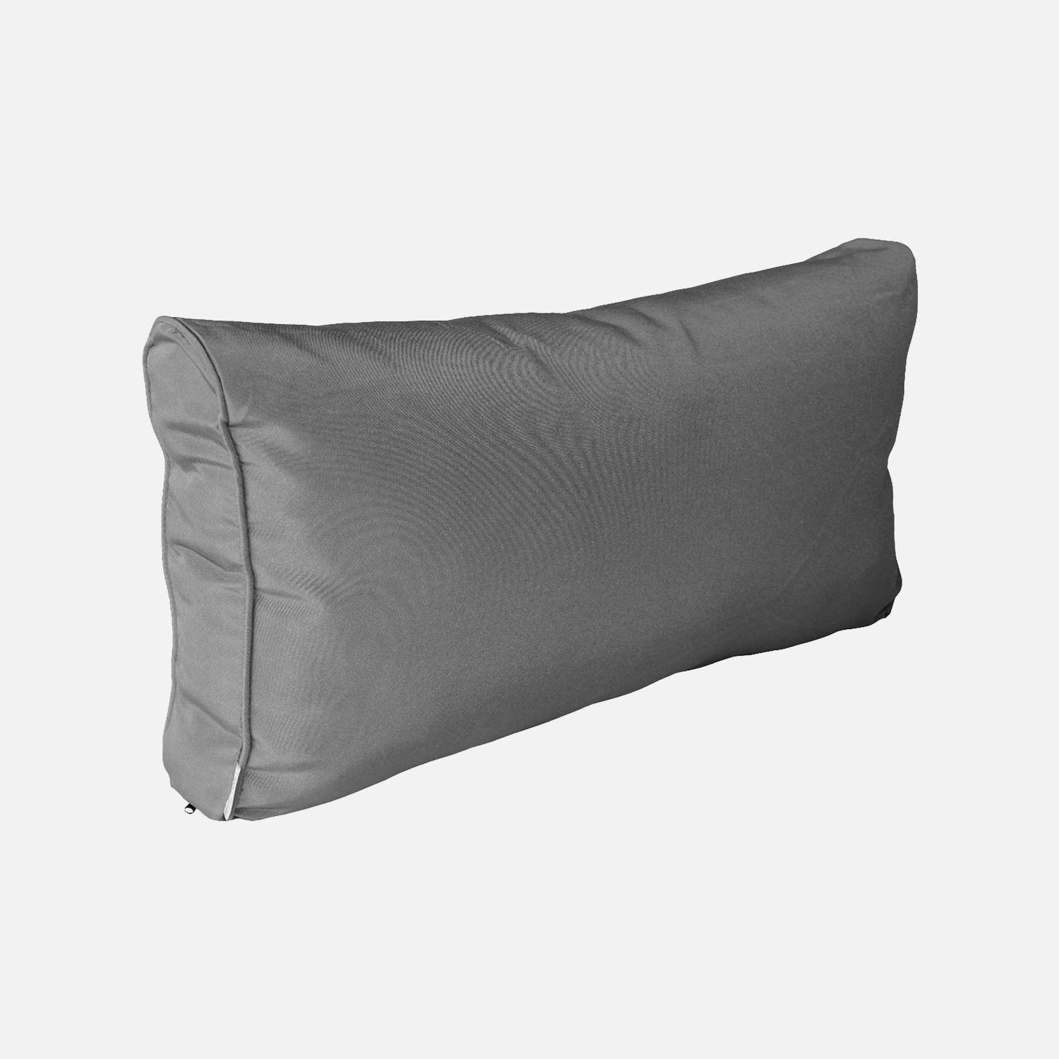 Complete set of cushion covers - Genova - Grey Photo2