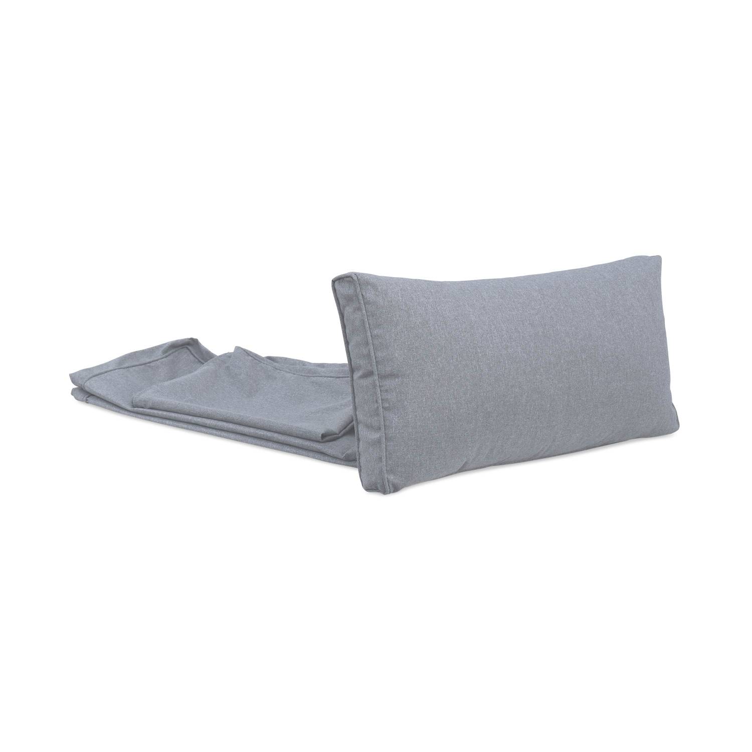 Complete set of cushion covers - Light Heather Grey | sweeek