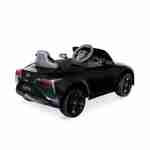 Children's electric car 12V, 1 seat, 4x4 with car radio and remote control - Lexus LC500 - Black Photo3