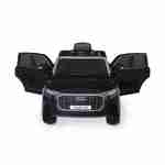 Children's electric car 12V, 1 seat with car radio and remote control - AUDI Q8 - Black Photo2