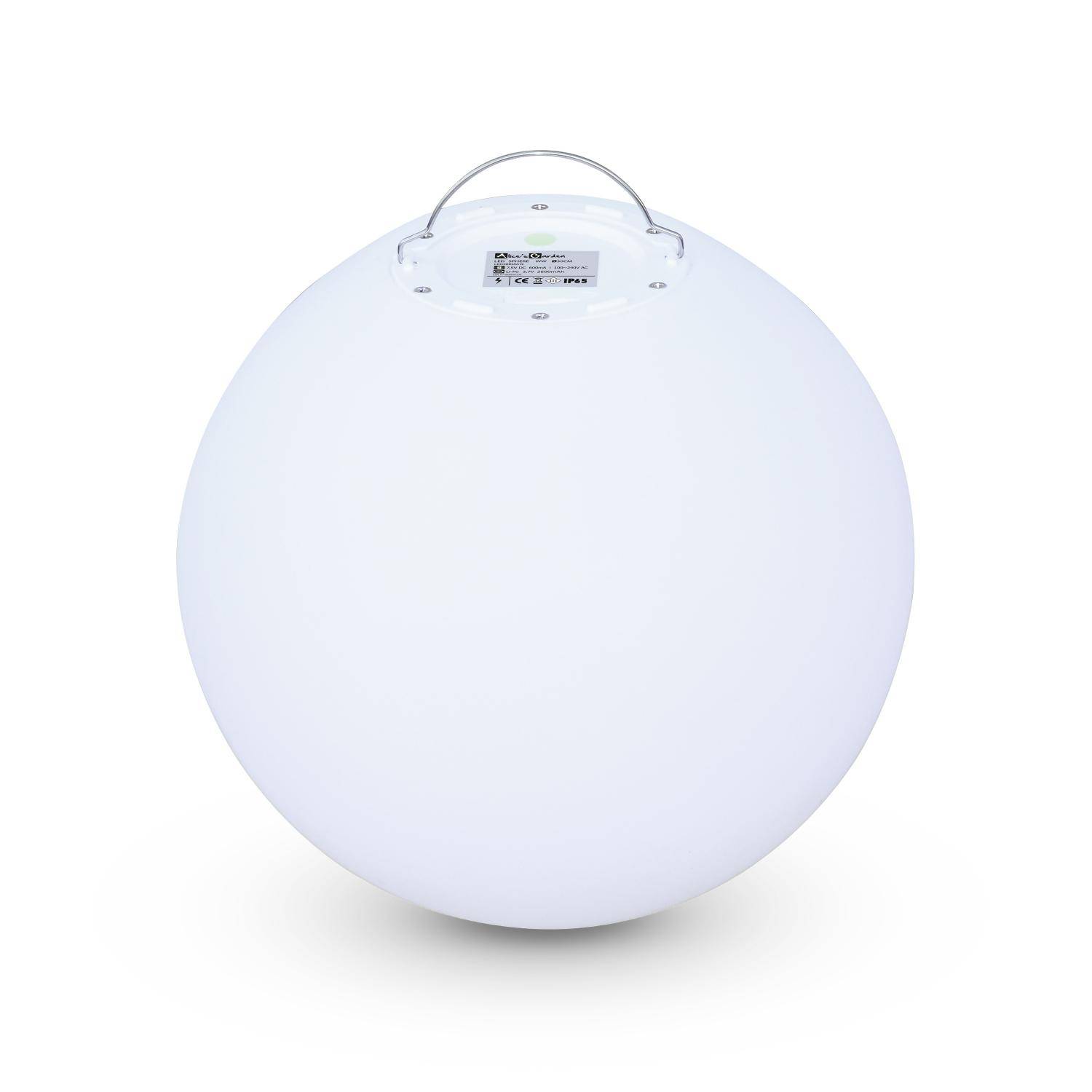 30cm spherical LED lamp – Decorative light sphere, remote control, Warm white,sweeek,Photo4