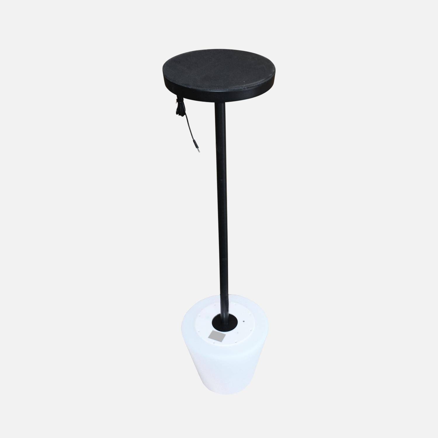 150 cm outdoor vloerlamp LAMPADA XL LED hybrid , veelkleurige vloerlamp, op batterijen, zonne-energie, op afstand bedienbare designlamp Photo6