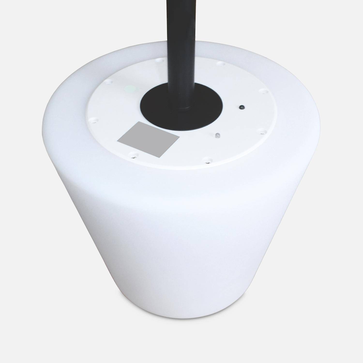 150 cm outdoor vloerlamp LAMPADA XL LED hybrid , veelkleurige vloerlamp, op batterijen, zonne-energie, op afstand bedienbare designlamp Photo7