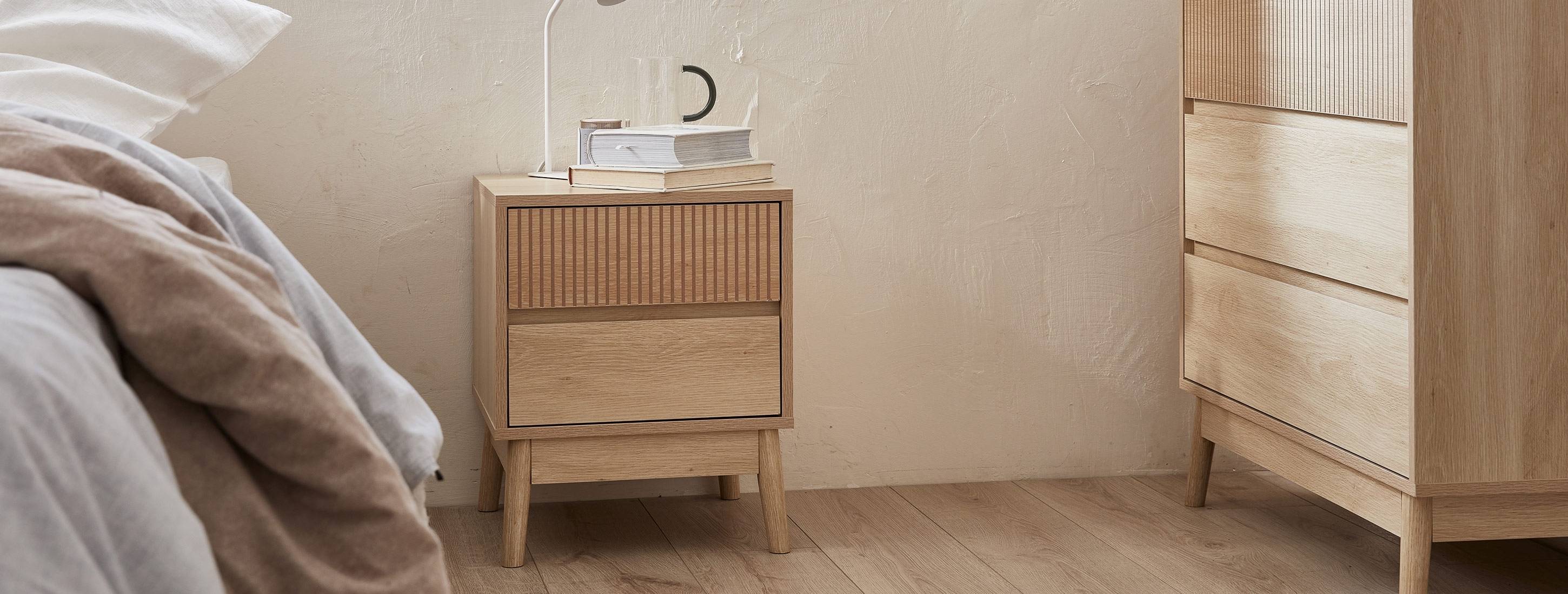 Vintage bedside table