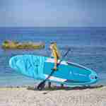 Pack stand up paddle gonflable Vapor 10'4" avec pompe haute pression double action, pagaie, leash et sac de rangement inclus Photo9