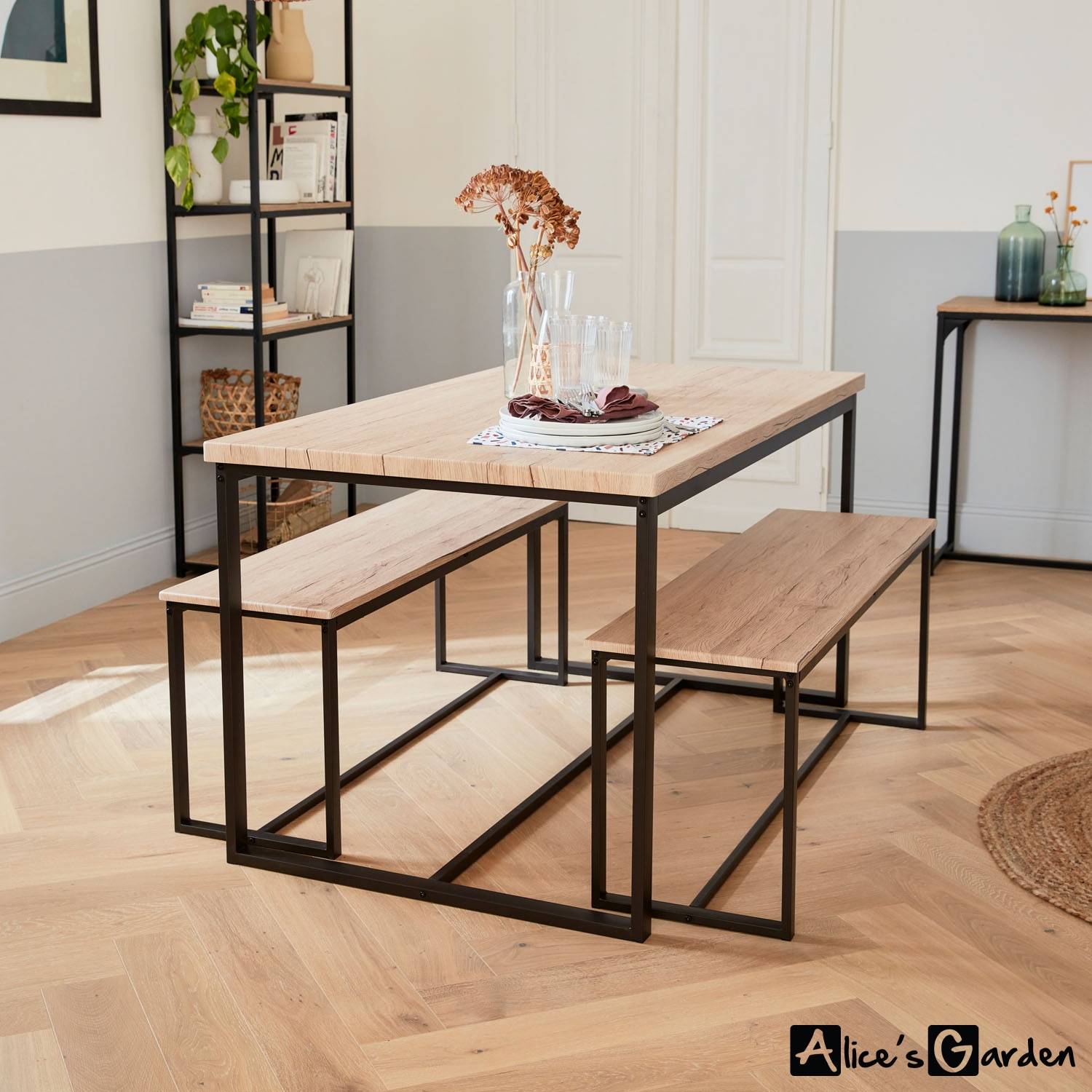 tavolo stile industriale
