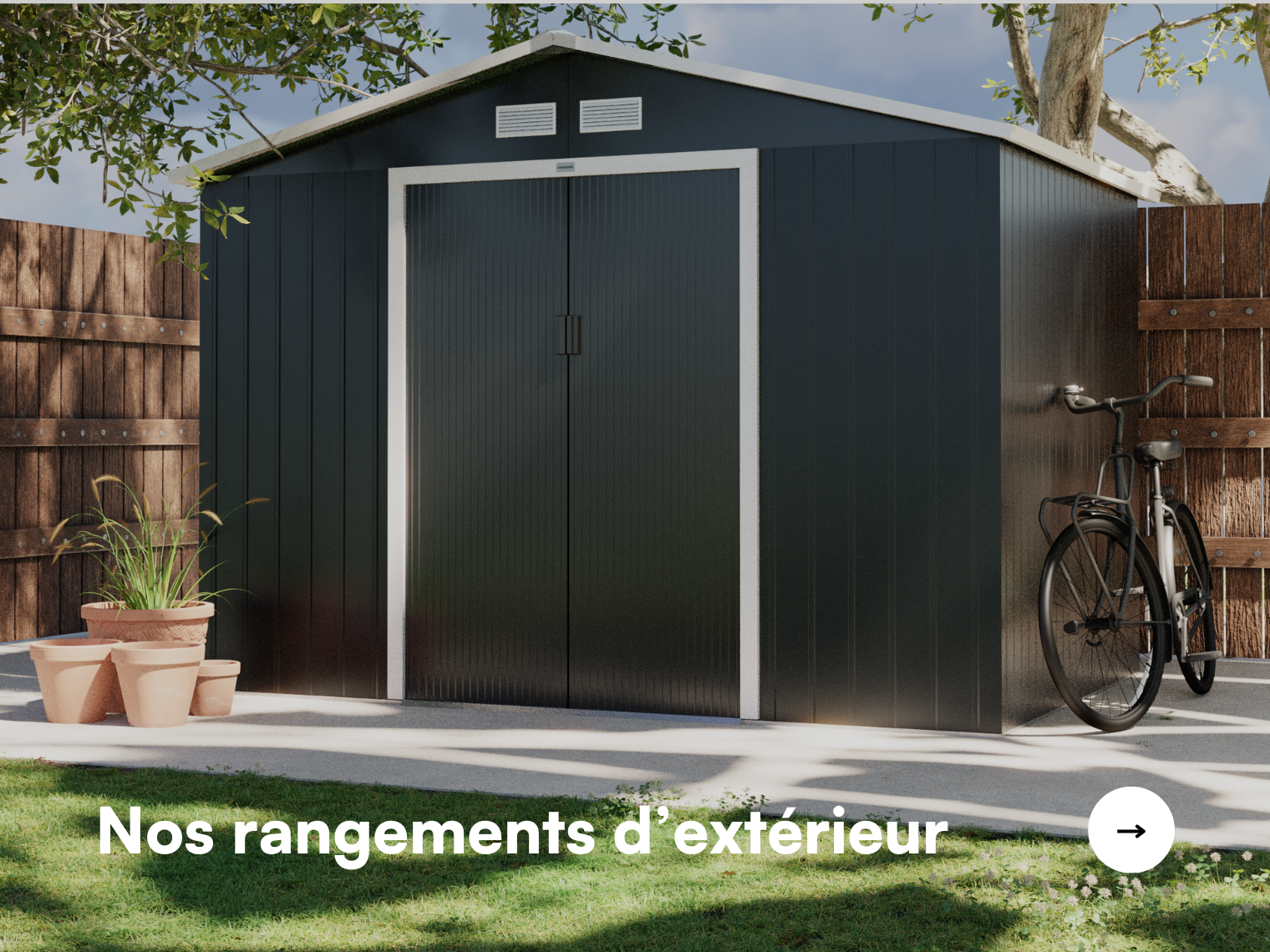 Rangement jardin