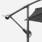 Hardelot, parasol déporté rond 300cm de diamètre Photo3