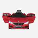 BMW Serie 6 GT Gran Turismo rossa, macchina elettrica per bambini 12V 4 Ah, 1 posto, con autoradio e telecomando Photo4