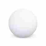 LED light 50cm - Decorative bright sphere, 16 colours, Ø 50 cm, wireless induction charger Photo1