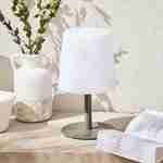 LAMPADA S COLOR - LED-tafellamp 28cm antraciet - Heldere decoratieve tafellamp, Ø 16cm Photo1