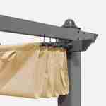 Canopy roof for 3x3m Condate gazebo - pergola replacement canopy - Beige Photo2