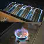 5-burner gas barbecue with 1 side burner, 206x58x112cm - D'artagnan Photo6