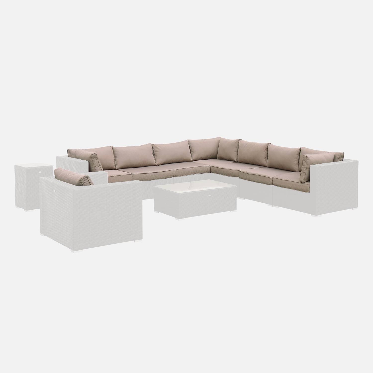 Complete set of cushion covers - Beige-Brown | sweeek