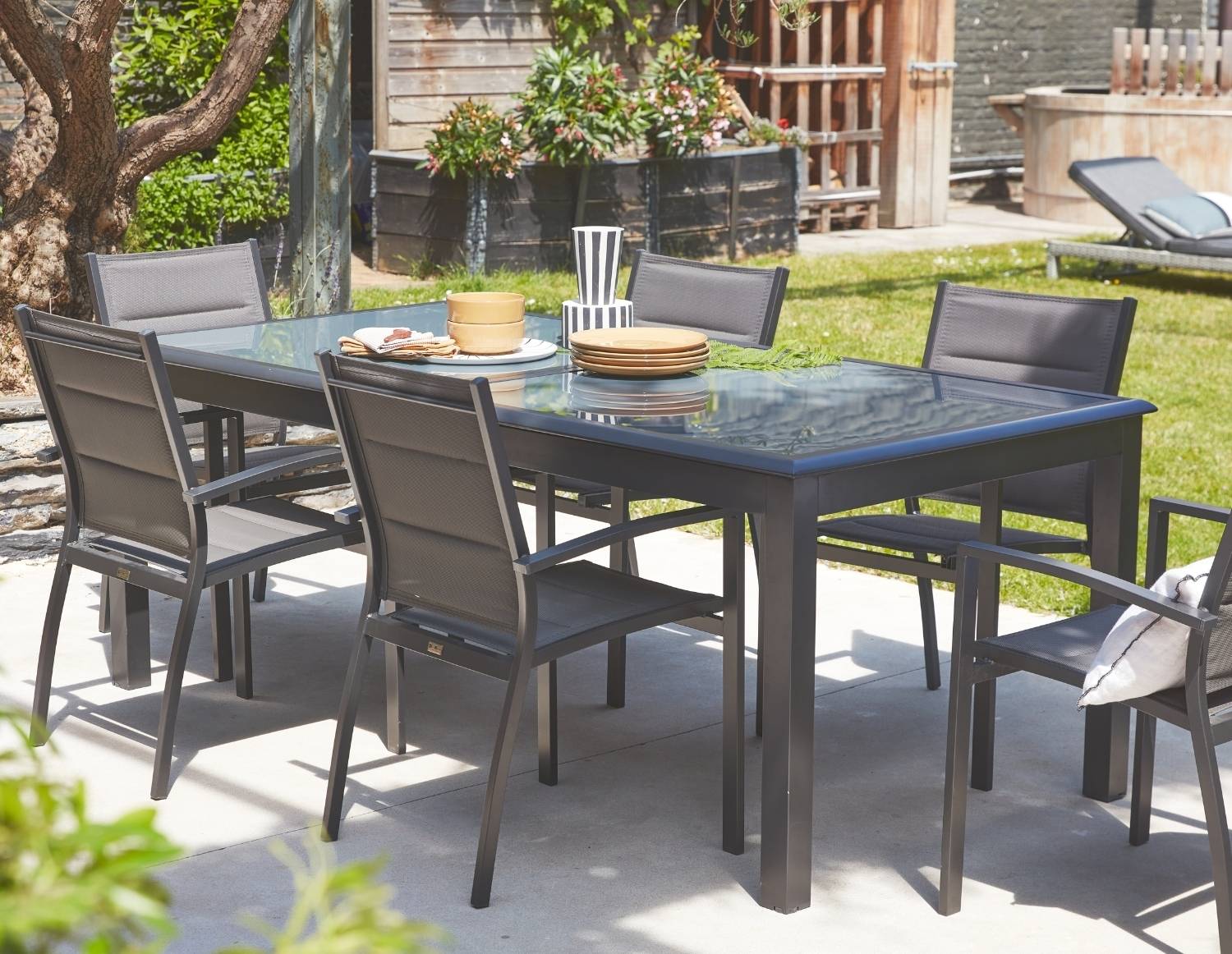 Arredamento Sedie In Alluminio Per Giardino Mobili Da Esterno