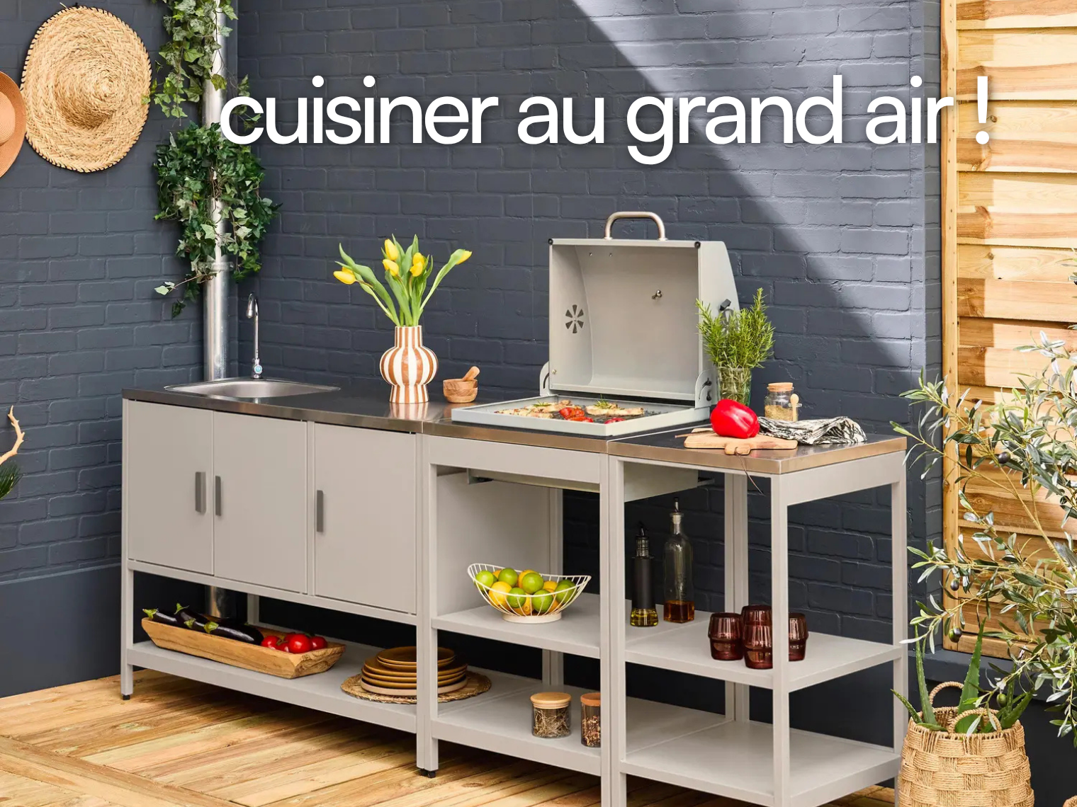 Cuisson extérieure