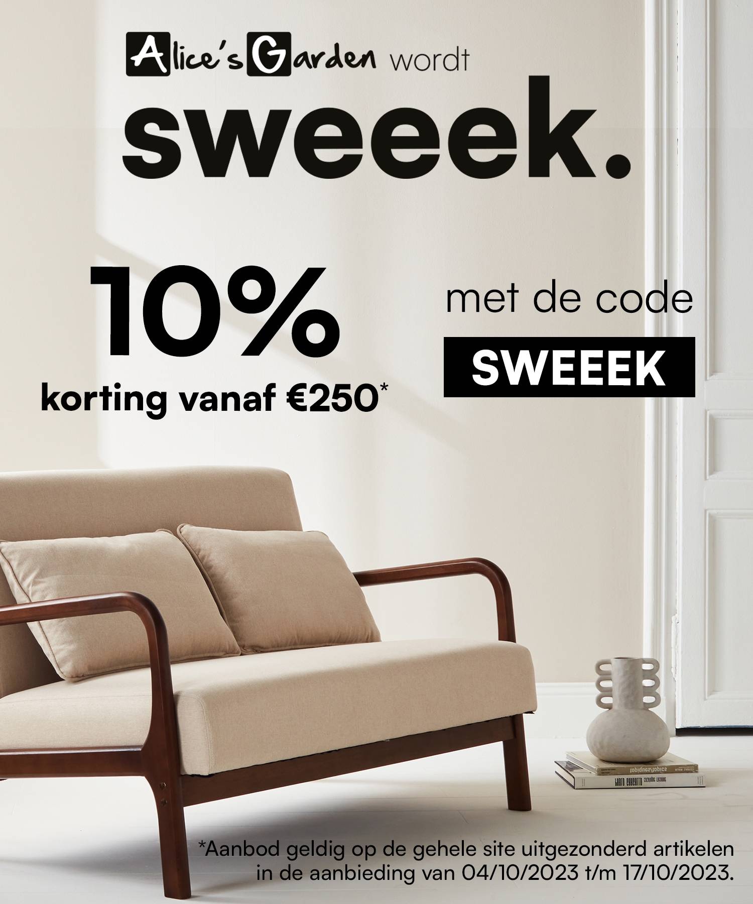 Alice's Garden wordt sweeek