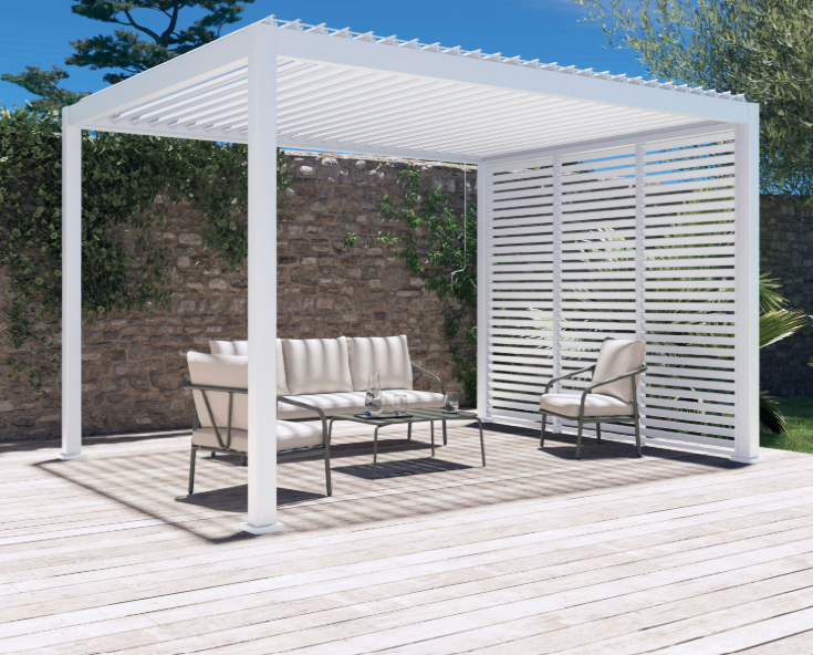 pergola's met lamellendak sweeek
