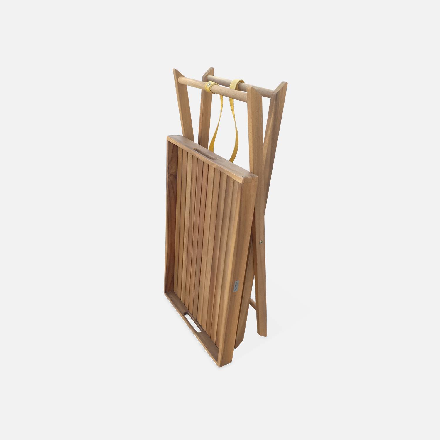 Bijzettafel van hout Murcia met afneembaar tafelblad 68x44cm Photo6