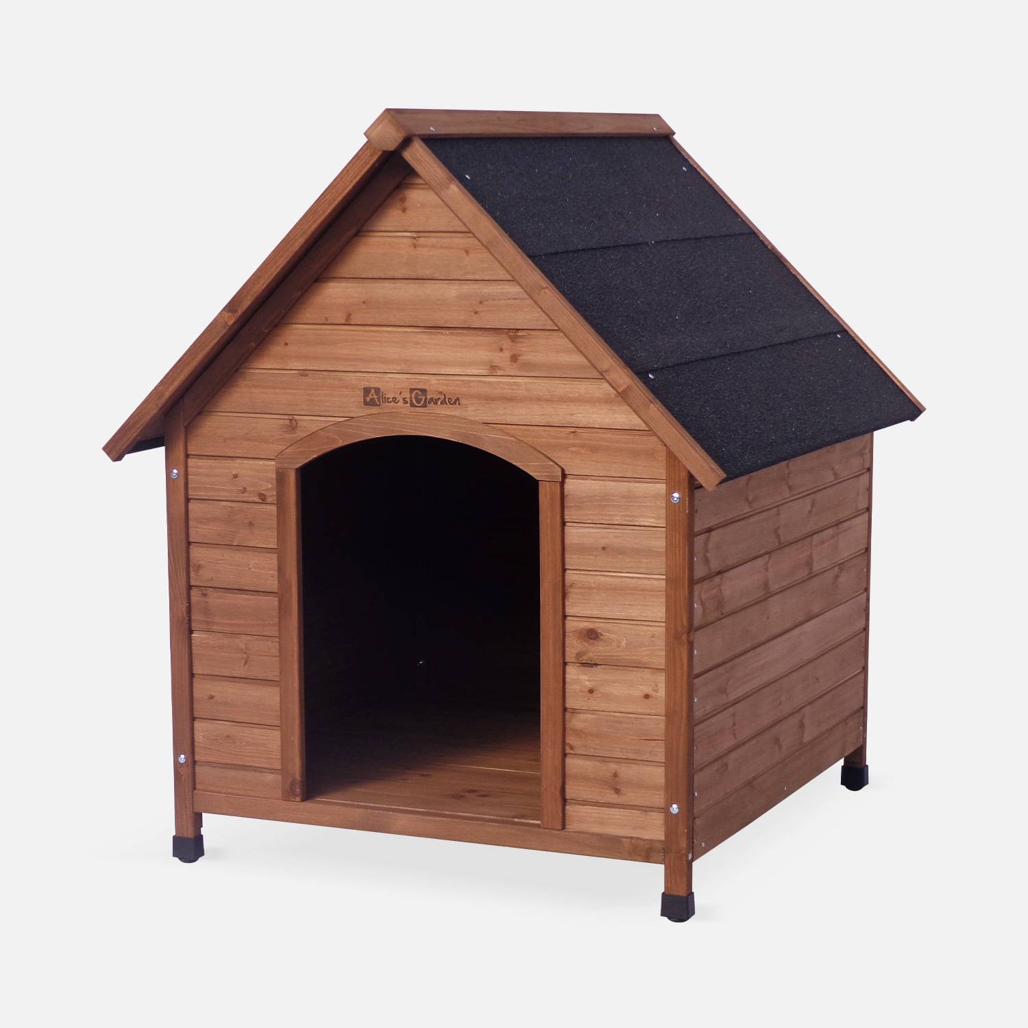 Niche pour chien en bois COCKER XL, cabane pour chien 96x104x112cm,sweeek,Photo1