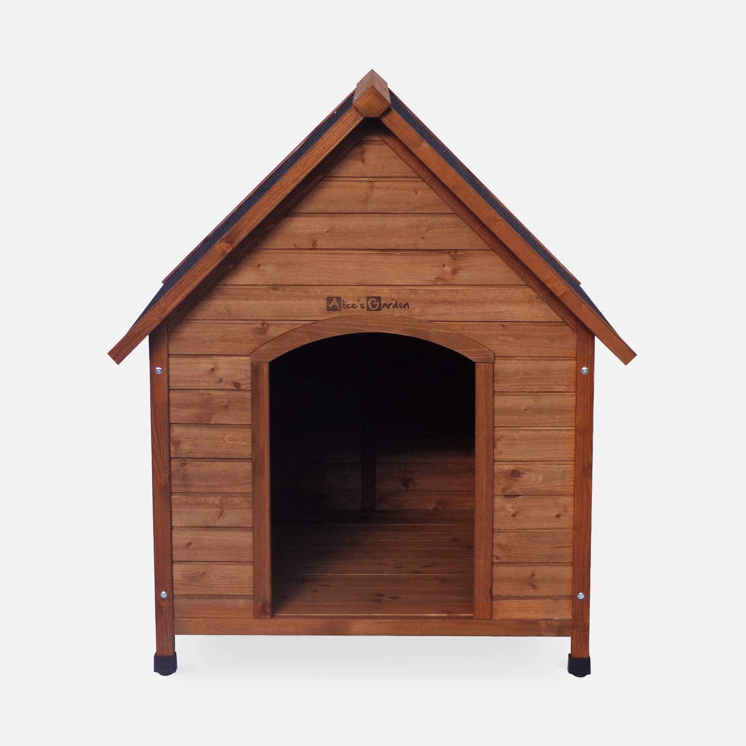 Niche pour chien en bois COCKER XL, cabane pour chien 96x104x112cm,sweeek,Photo2