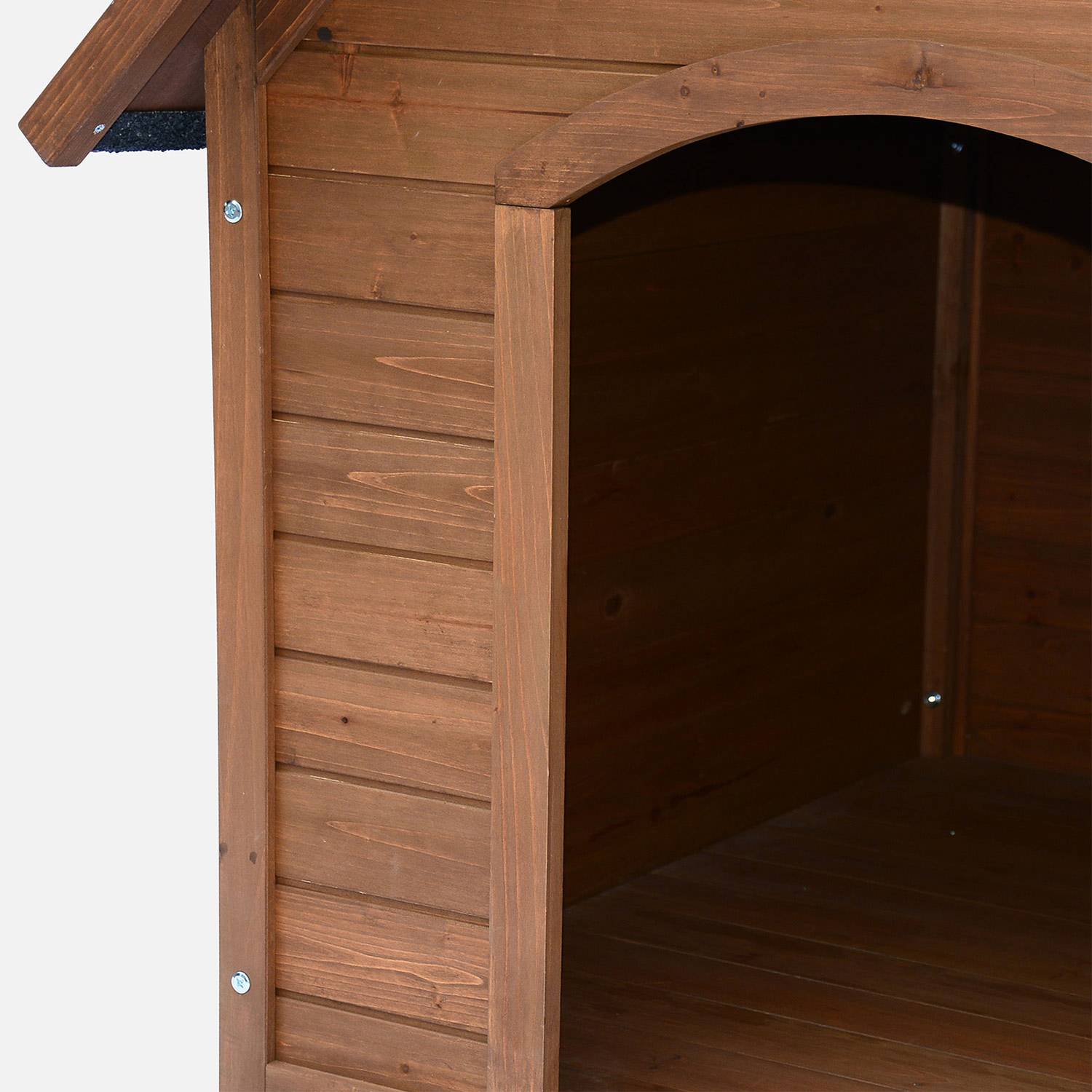 Niche pour chien en bois COCKER XL, cabane pour chien 96x104x112cm,sweeek,Photo3