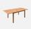 Almeria Holz-Gartentisch 120-180cm rechteckig mit Verlängerung FSC-Eukalyptus | sweeek