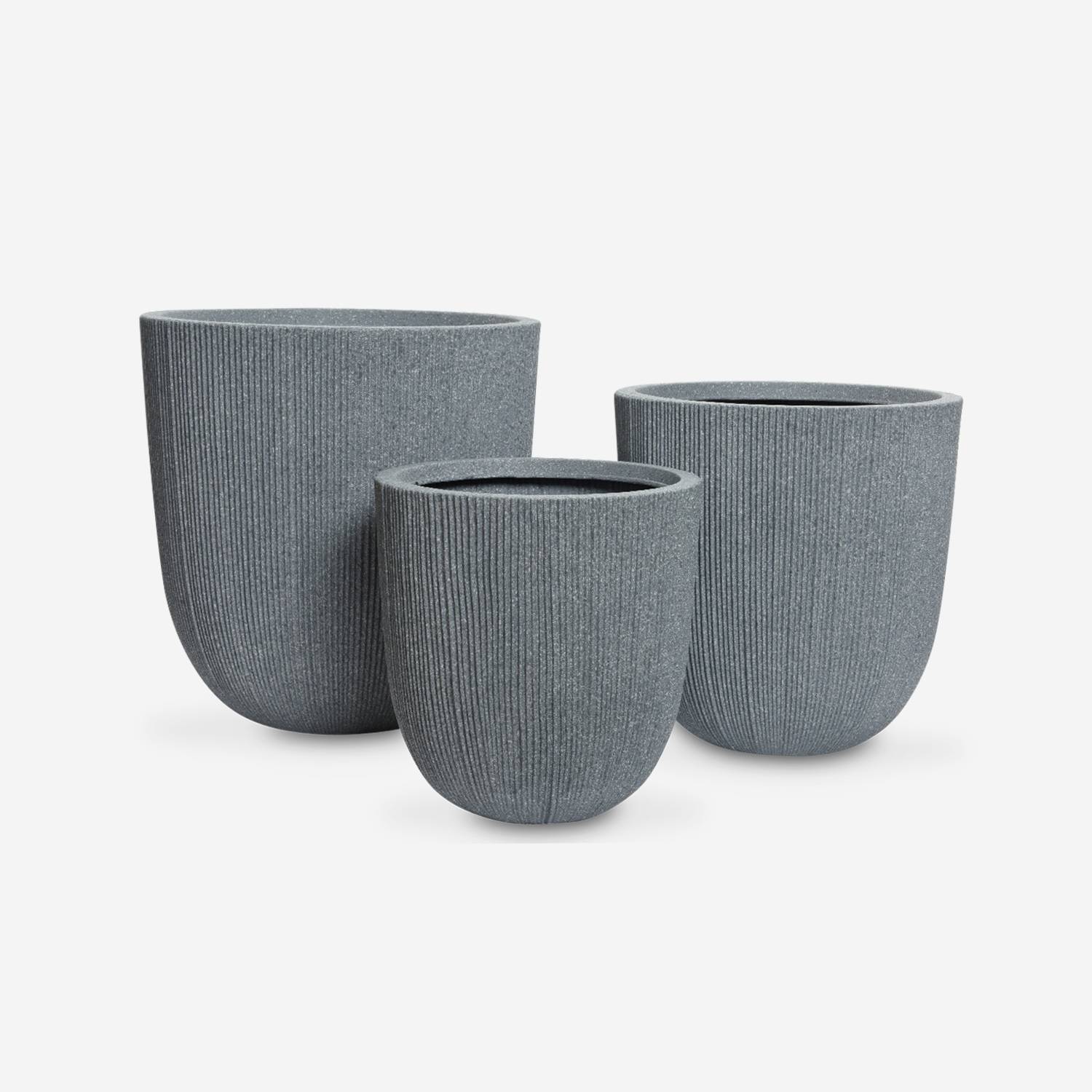 Conjunto de 3 tampas de plástico para vasos  | sweeek