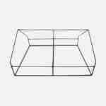 Mini serra - Ciboulette - 2,5m², struttura della serra in polietilene Photo4