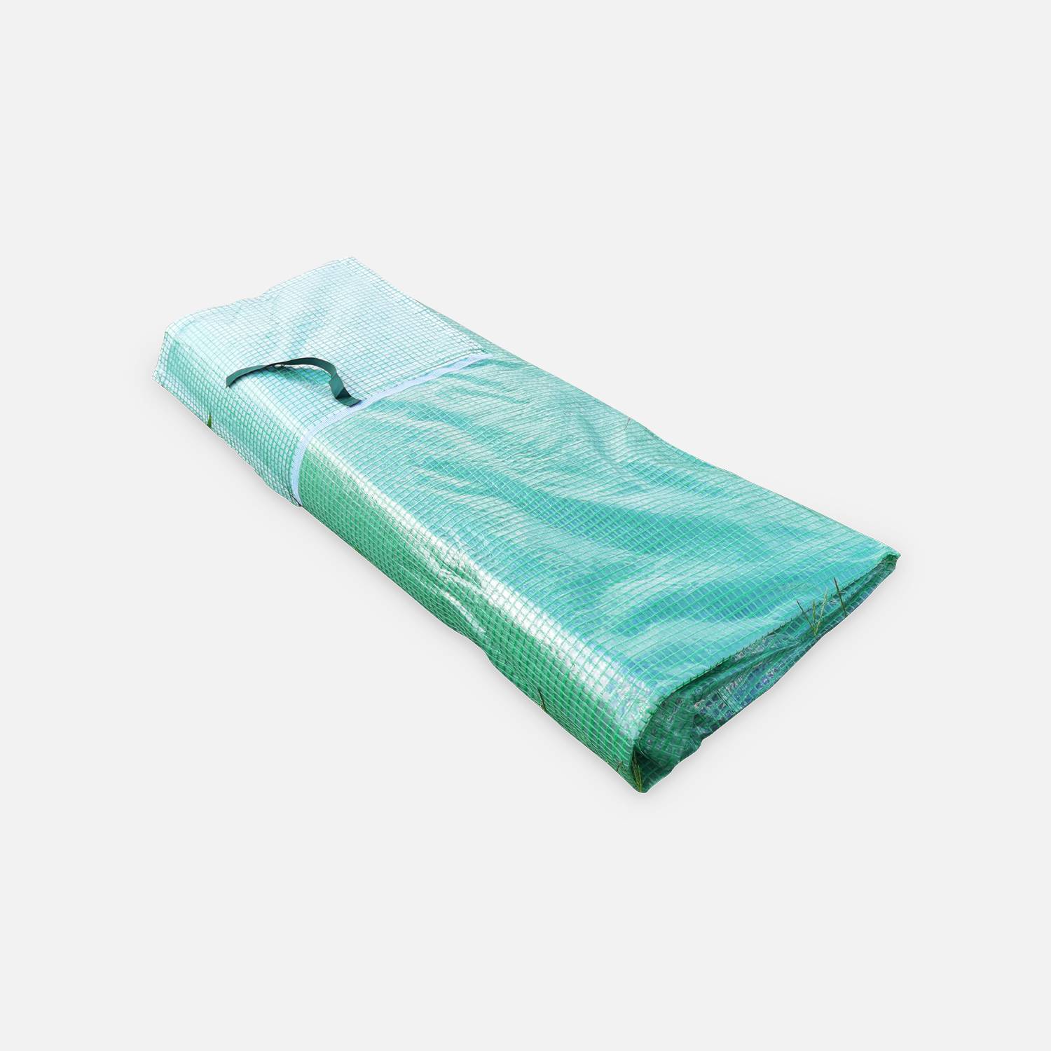 Replacement greenhouse cover - 18 sq metres - Romarin - Green  Photo1