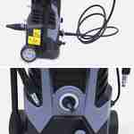VOLTR - Hochdruckreiniger 135 bar 1700W - Zubehörsatz (Waschmitteldüse, Dreckfräser, variabel), mit Griff, Rädern und automatischem Start + Stopp Photo3