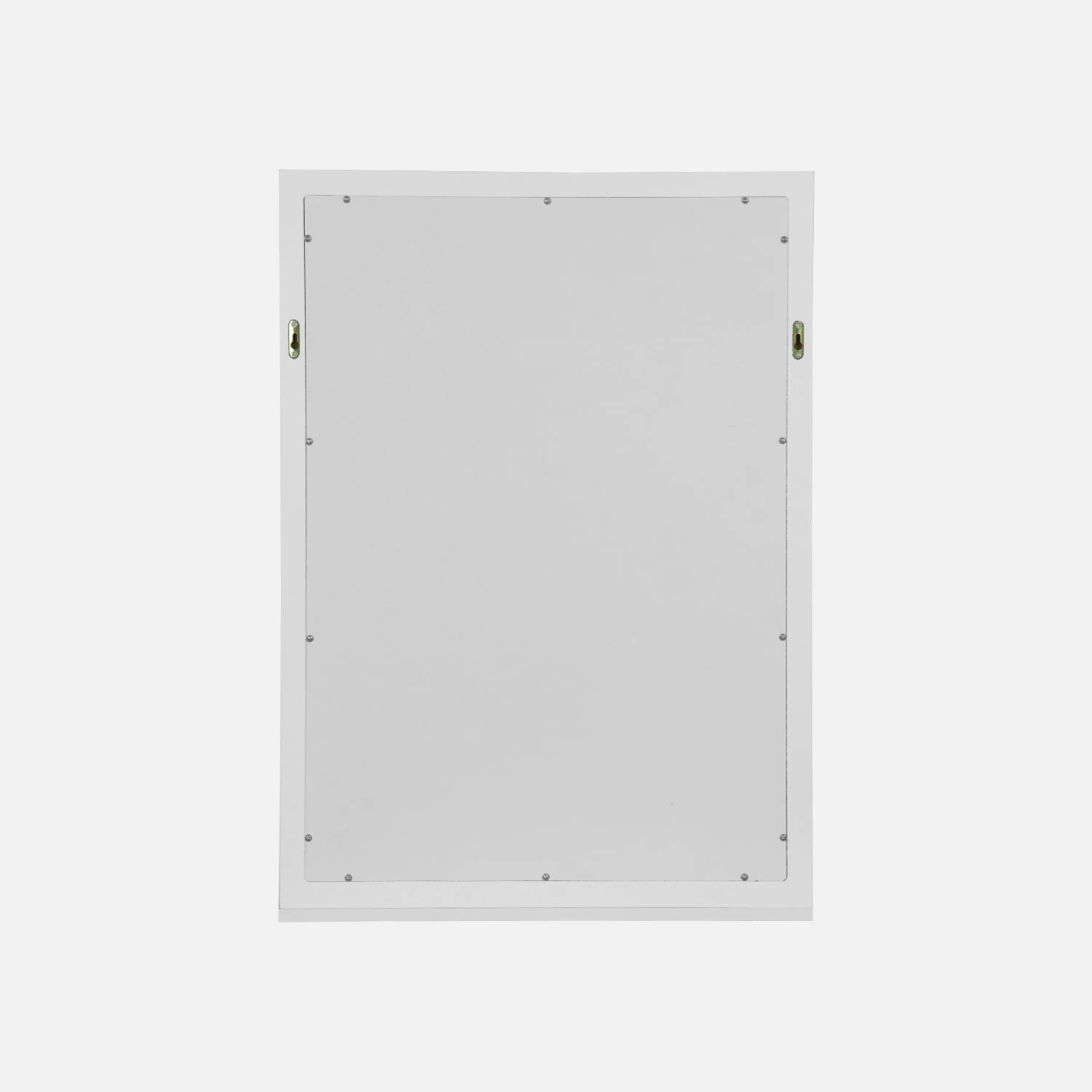 Espejo de baño rectangular - 1 estante, L 50 x An 11,7 x Al 70cm -Rivage  Photo3