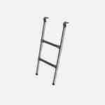 Ladder for trampoline with a diameter of 245 or 250 cm - Made of steel - PRO quality - EU standards. Photo1