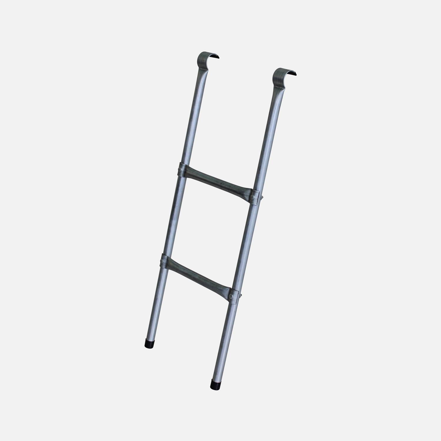 Ladder for trampoline from 305 to 430 cm diameter - Steel - PRO quality - EU standards. Photo1