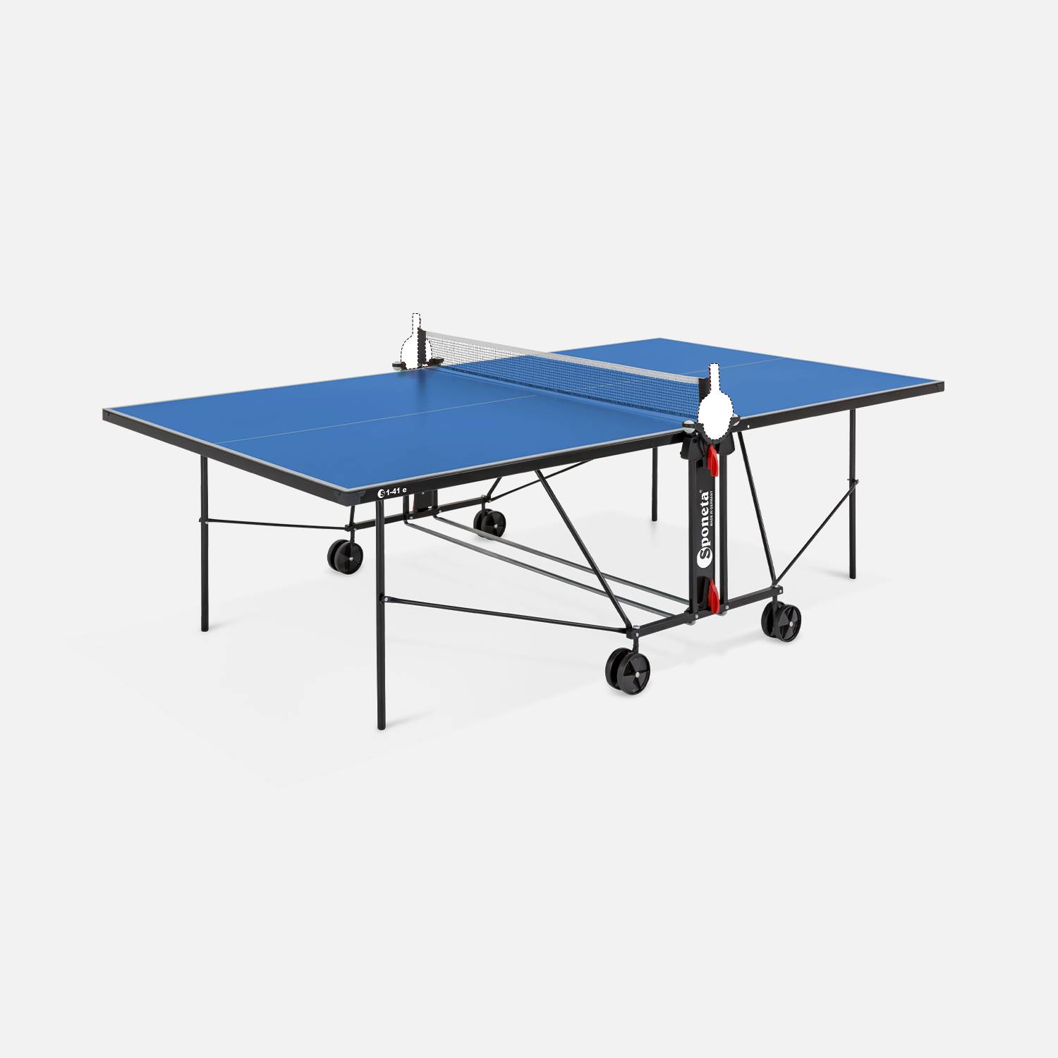 Tischtennisplatte OUTDOOR Blau, für den Außenbereich, Tischtennissport, Ping Pong Tisch | sweeek
