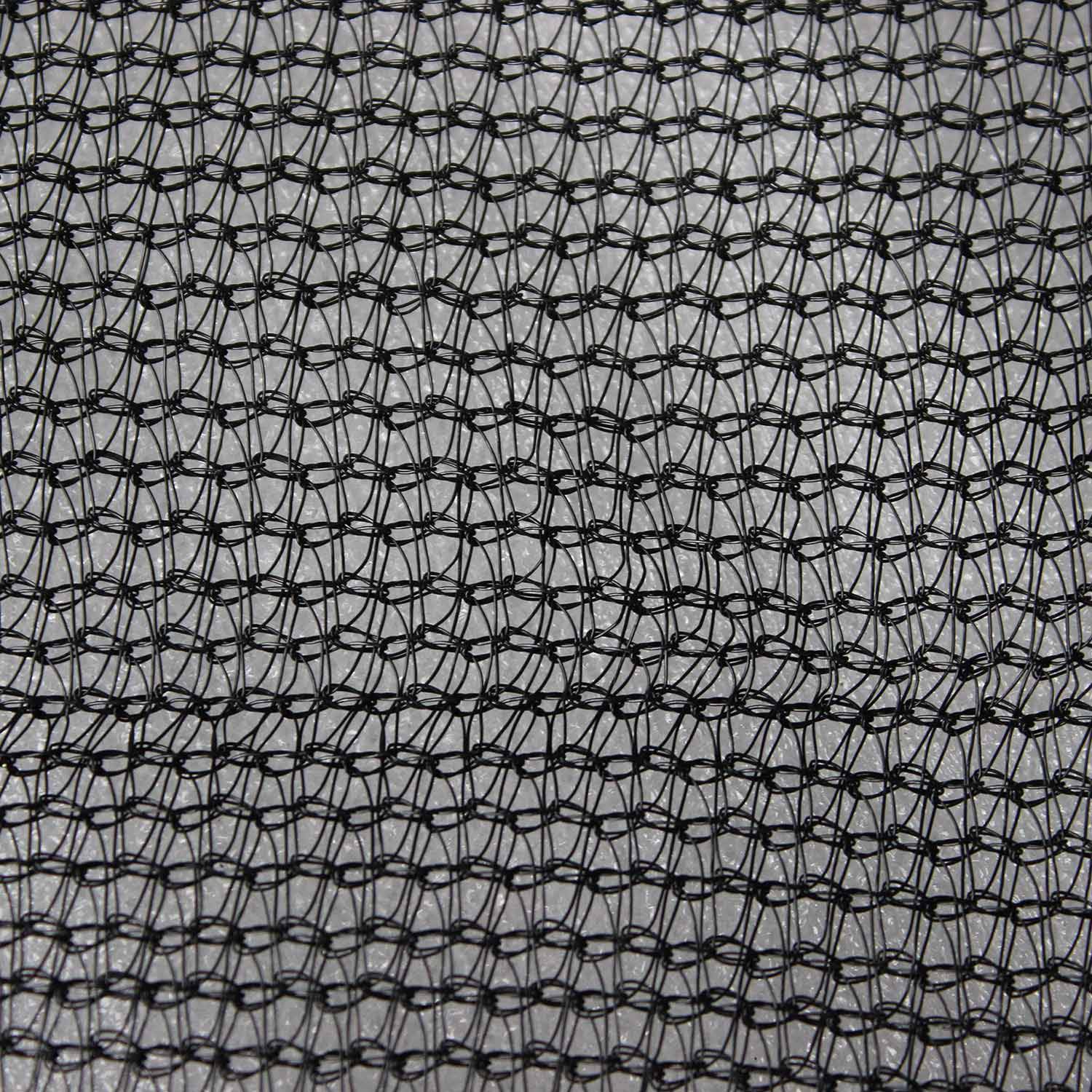 Sicherheitsnetz für sweeek Trampolin - Ø180cm, Farbe Schwarz mit gelbem Reißverschluss Photo3