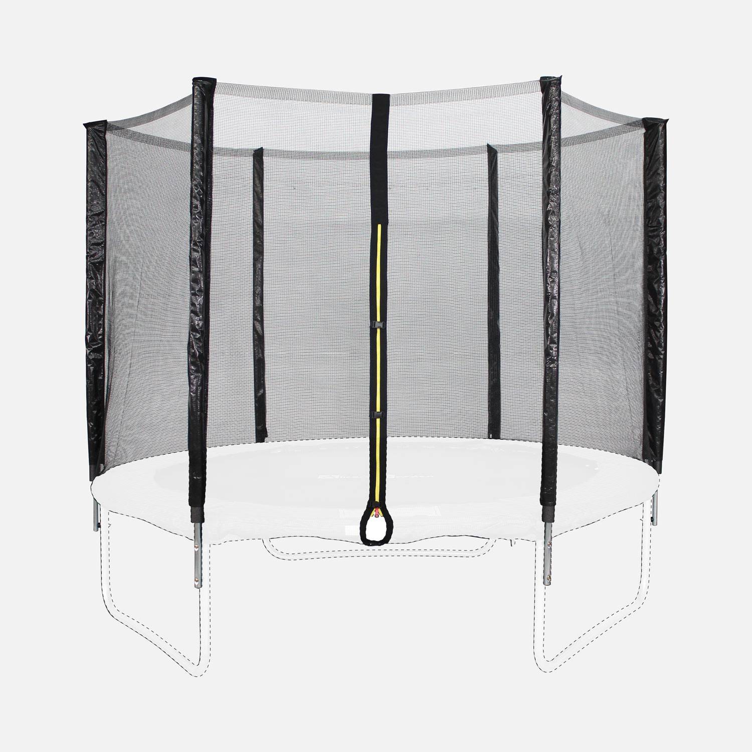 Net replacement kit for trampoline safety - ANTARES OUTER - for Pluton Ø8ft trampolines,sweeek,Photo2
