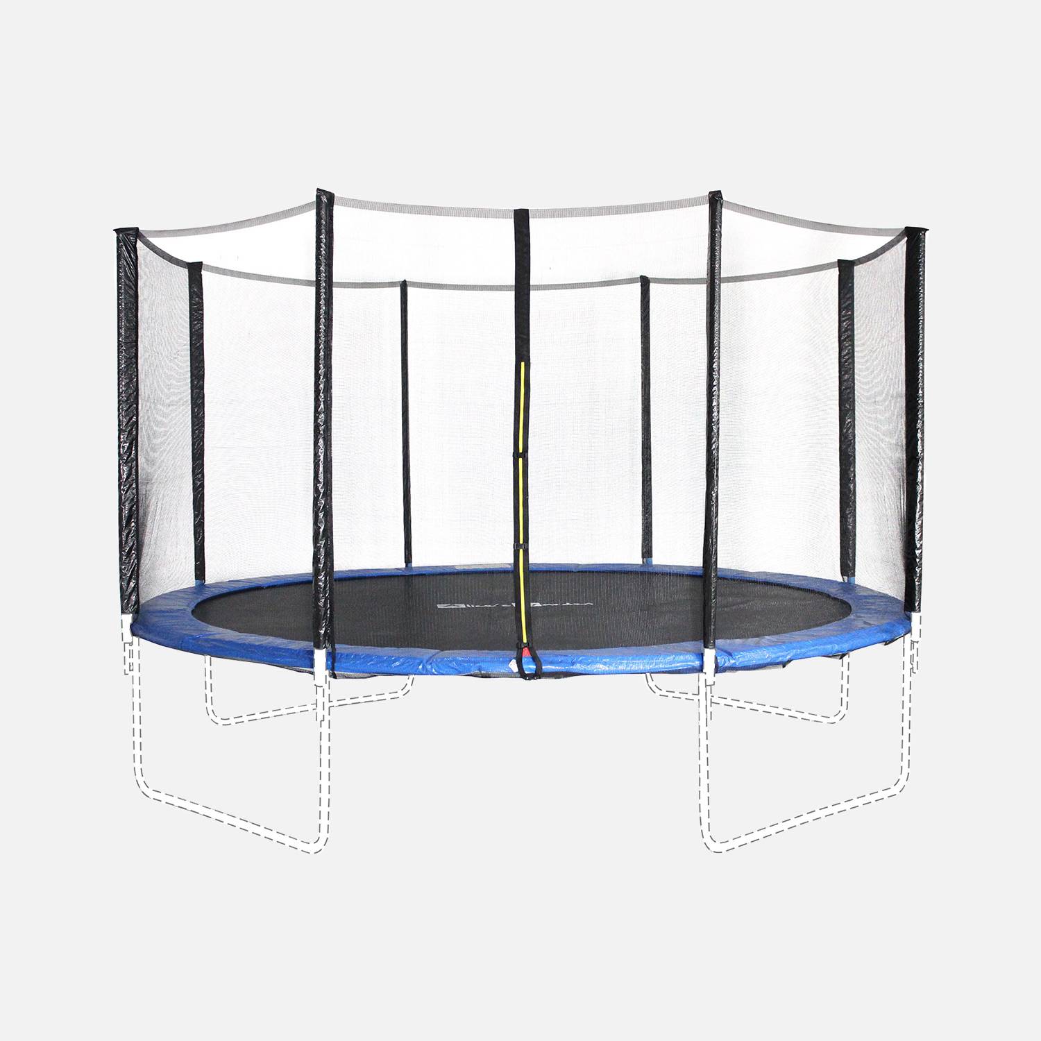 Filet de sécurité pour trampoline sweeek Ø370cm,sweeek,Photo4