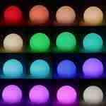 Lampade galleggianti per spa MSPA Ø12cm, luce per spa a LED, 16 colori, ricaricabile, telecomando Photo3
