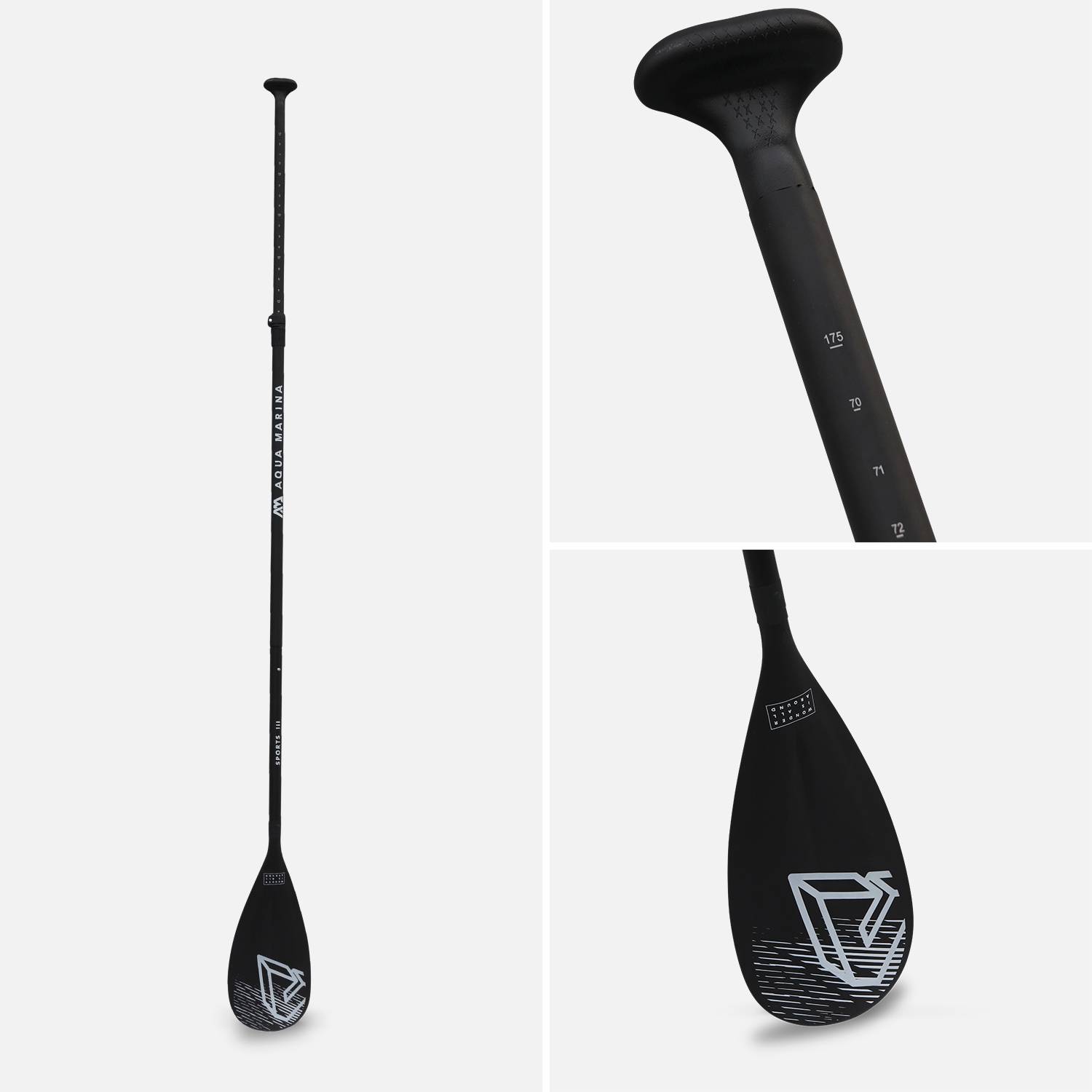 Stand Up Paddle Opblaasbaar - Fusion 10'10" - 15cm dik - Opblaasbaar stand up paddle pack (SUP) met hogedrukpomp double action, inclusief peddel, leash en opbergzak,sweeek,Photo9