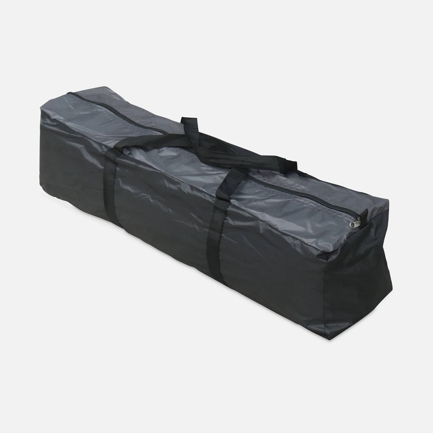 Carpa para cama elástica Ø490cm (red interior y exterior) poliéster, tratamiento UV, 2 puertas, 4 ventanas y bolsa de transporte Photo7